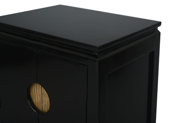Mesa lateral con cajón y estampe Leyenda Clásica - Imagen 4