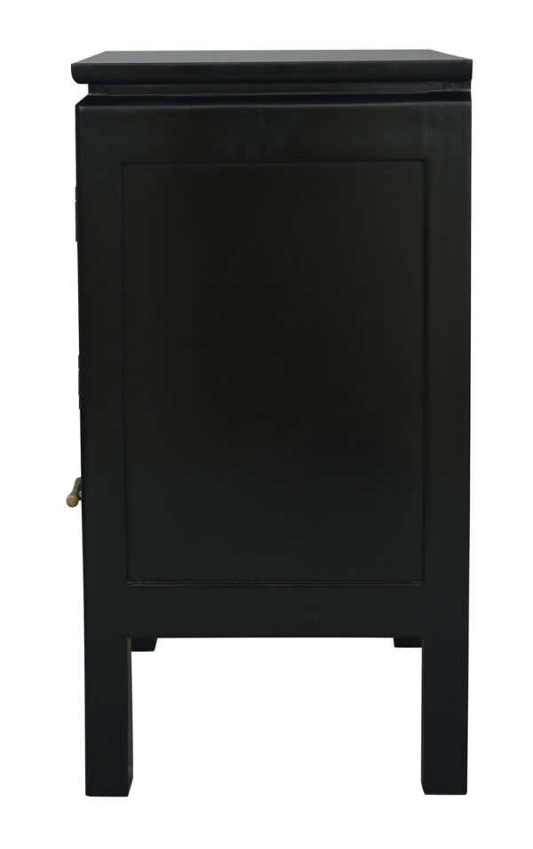 Mesa lateral con cajón y estampe Leyenda Clásica - Imagen 6