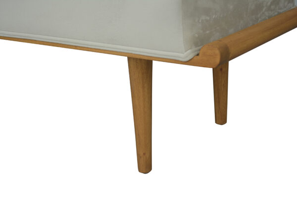 Banqueta de terciopelo "Mediterránea" - Imagen 4