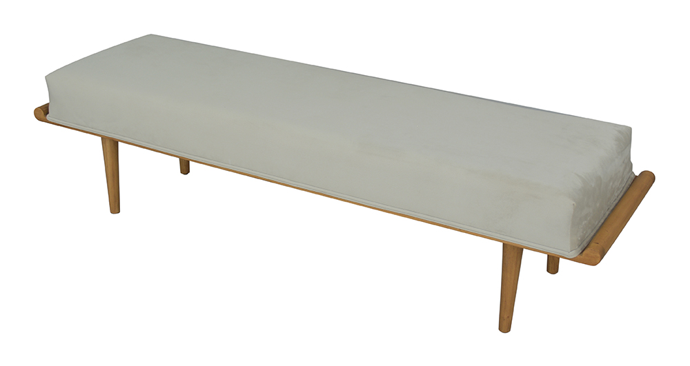 Banqueta de terciopelo "Mediterránea"