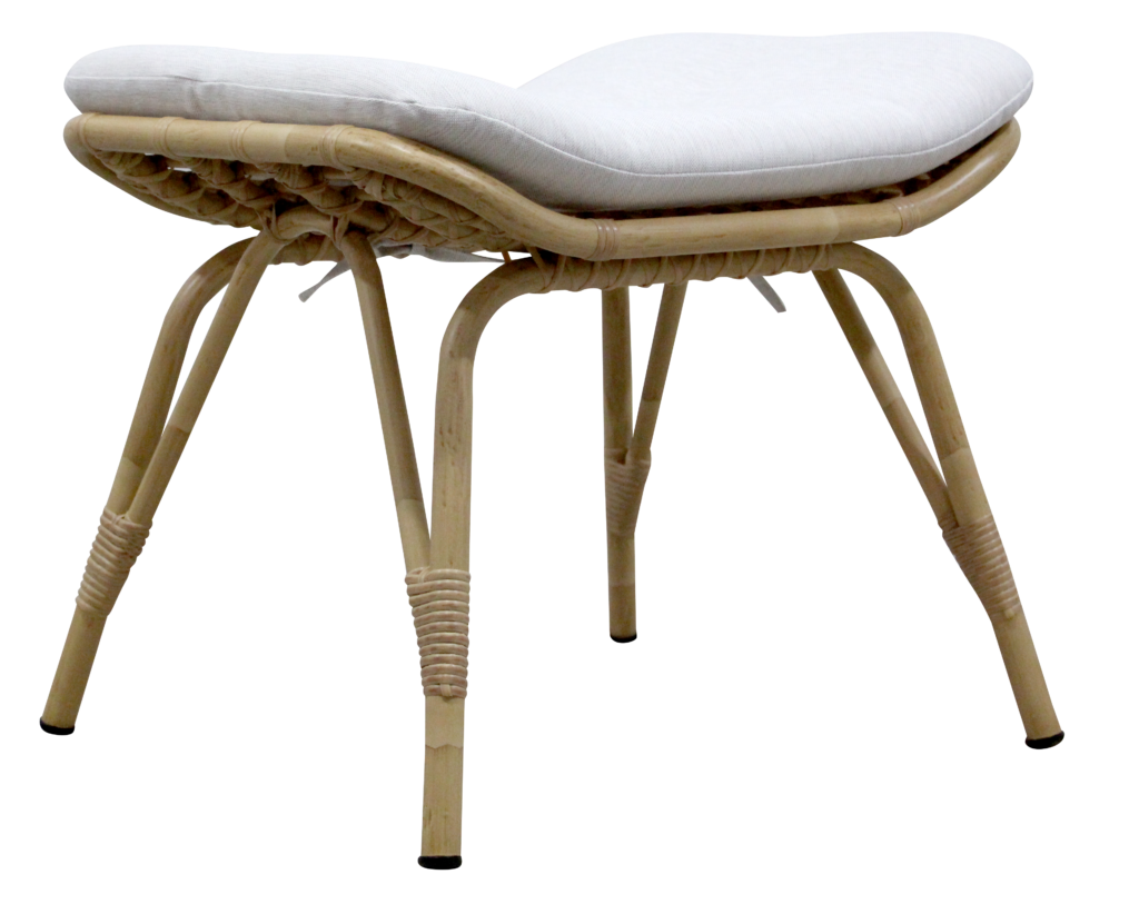 FootStool estilo italiano color gris