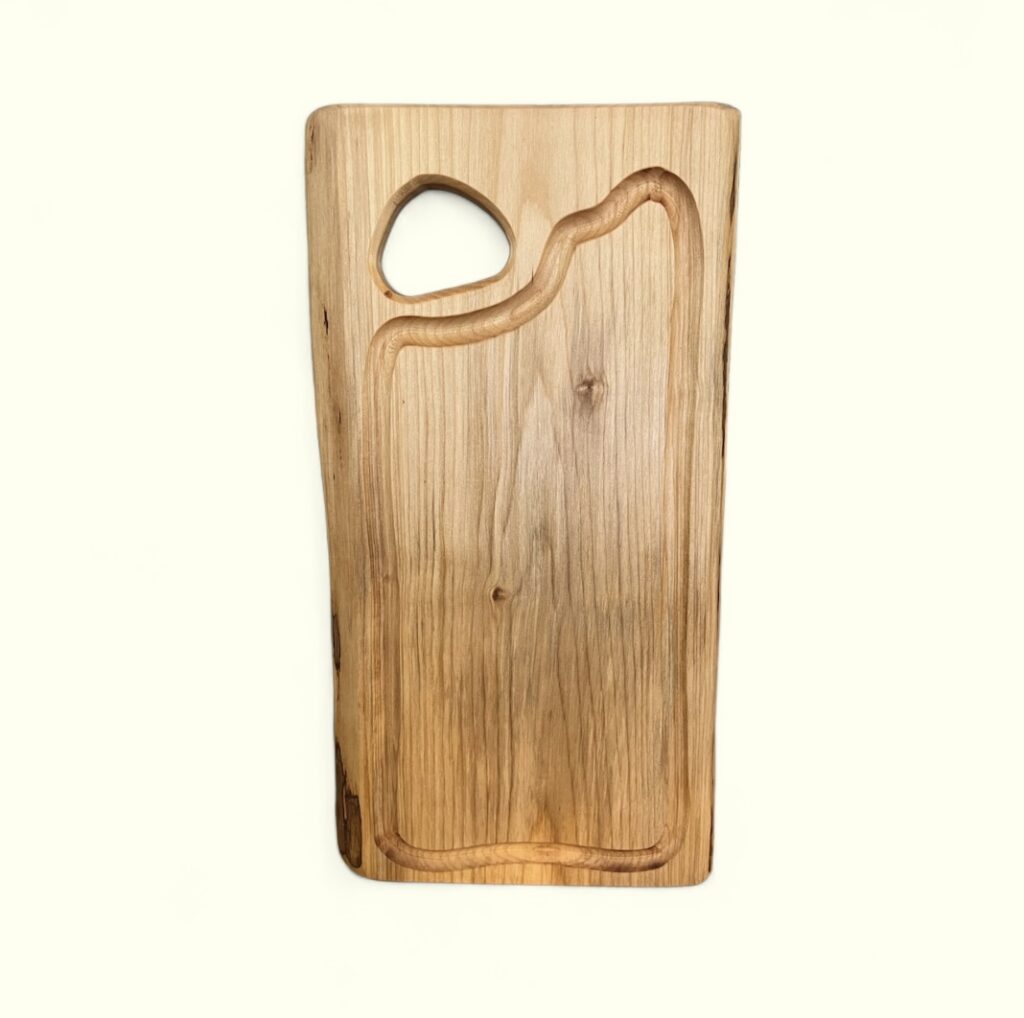 Tabla de madera rústica 50 cms